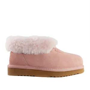 WARATAH UGG® KIDS Wool Collar Slipper - Pink
