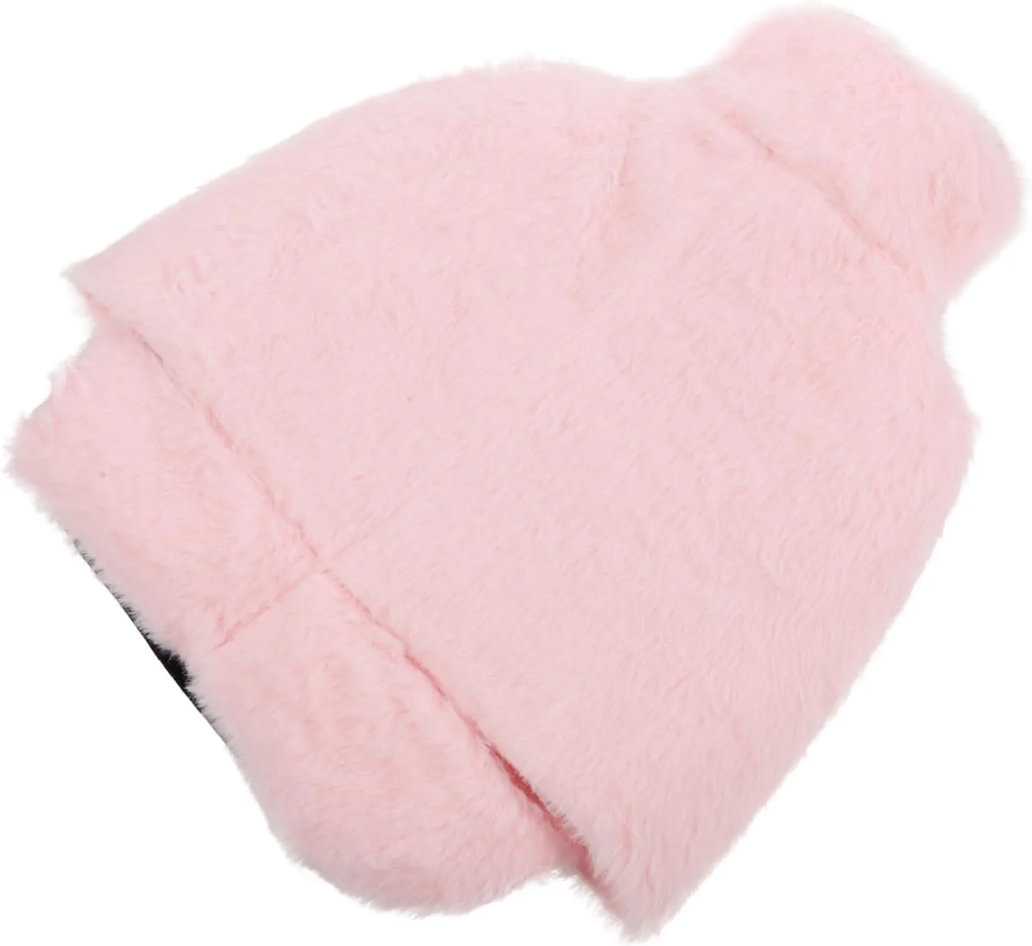 Warm Water Bottle with Plush Cover Feet Warmer Bag for Home Office Refillable Hot Water Bag Cozy Slipper Heater for Cold Winter Days