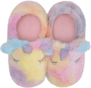 WateLves Toddler Slippers Unisex-Child Full Wrapped Bedroom Slipper Boys Girls Comfortable Winter House Shoes(Toddler/Little Kid/Big Kid)