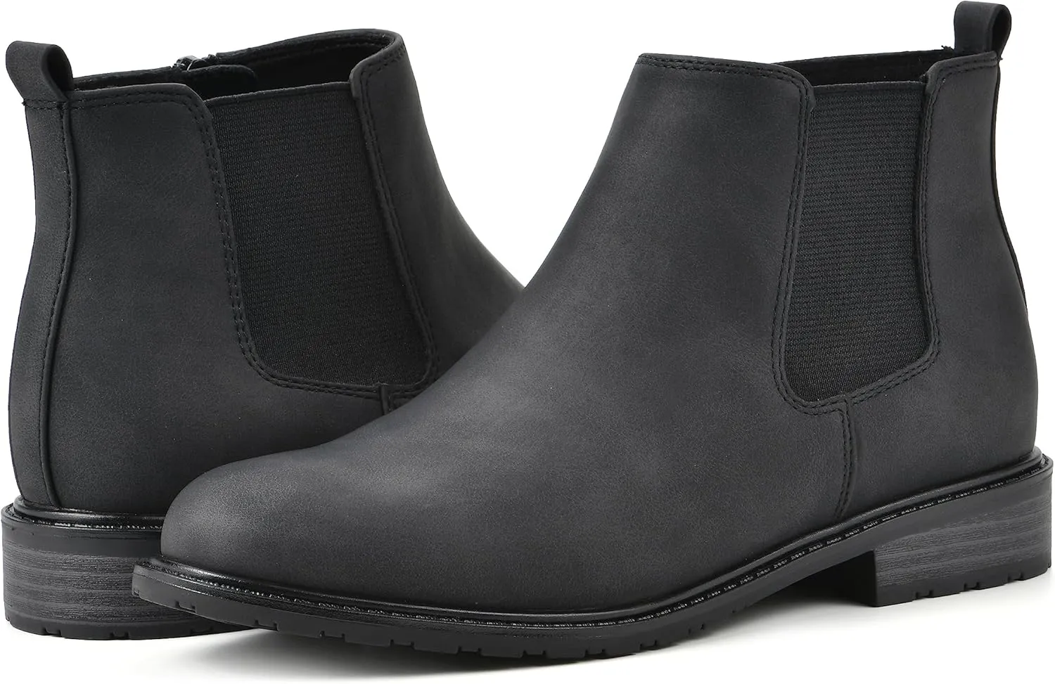 WHITE MOUNTAIN Women's Shoes Caching Block Heel Chelsea Bootie