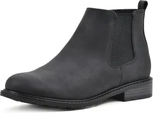 WHITE MOUNTAIN Women's Shoes Caching Block Heel Chelsea Bootie