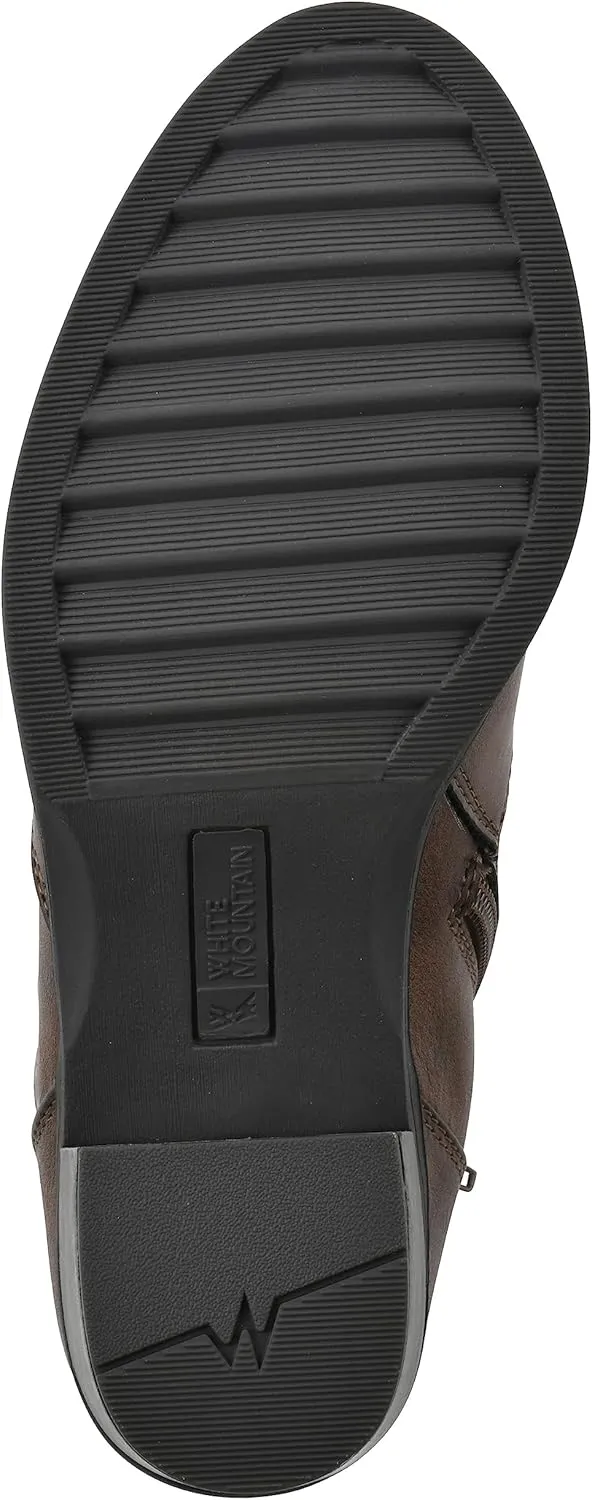 WHITE MOUNTAIN Women's Shoes Dessert Block Heel Bootie