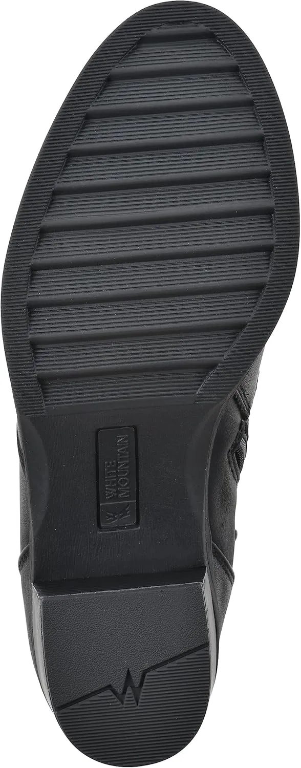 WHITE MOUNTAIN Women's Shoes Dessert Block Heel Bootie