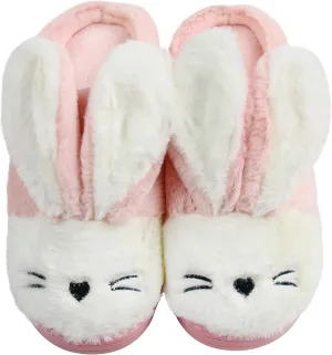 Women Memory Foam House Slippers Cozy Cute Bunny Animal Home Slipper Indoor Outdoor Birthday for Girls Ladies