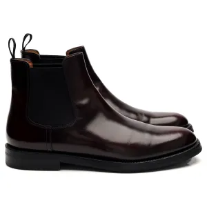 Women's 'Elsa' Burgundy Leather Chelsea Boot UK 2.5 EU 35.5