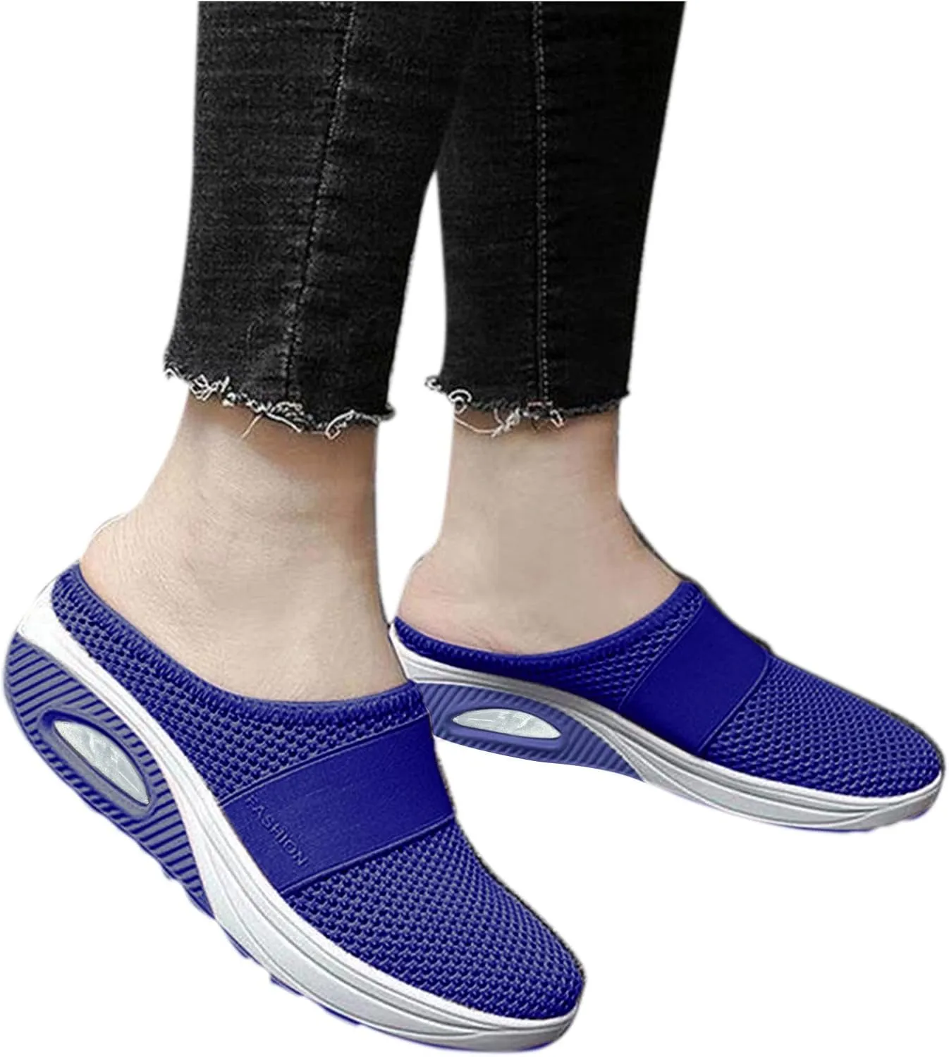 Women's Fashion Sneaker Non Slip Work Wide Comfortable Slip Resistant Work Shoes Beach Shoes Women for Walking On Sand Womens Loafer Sneakers Mens Running Sneakers