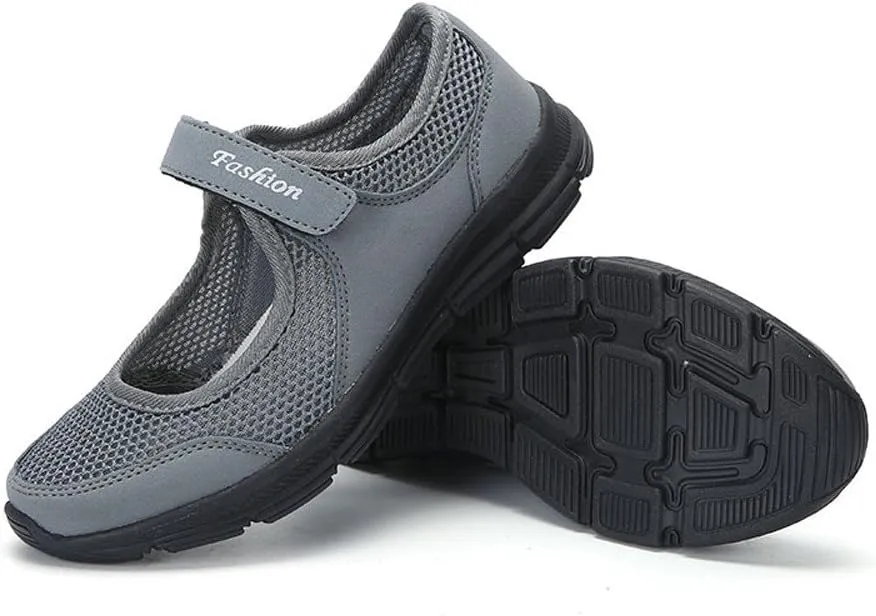 Women's Fashion Sneaker Non Slip Work Wide Comfortable Slip Resistant Work Shoes Women's Trail Running Shoes Womens Red Loafers No Lace Sneakers Women