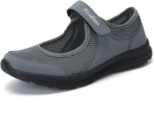 Women's Fashion Sneaker Non Slip Work Wide Comfortable Slip Resistant Work Shoes Women's Trail Running Shoes Womens Red Loafers No Lace Sneakers Women