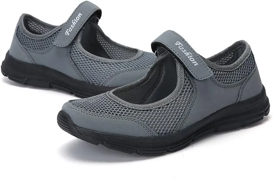 Women's Fashion Sneaker Non Slip Work Wide Comfortable Slip Resistant Work Shoes Women's Trail Running Shoes Womens Red Loafers No Lace Sneakers Women