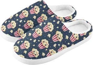 Women's Men's Slippers Memory Foam Fluffy Fuzzy Slipper Fleece Comfy Warm Slip On Winter Bedroom House Shoes for Outdoor Indoor Travel
