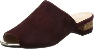Women's Mule, red (Bordeaux), 23.0 cm E