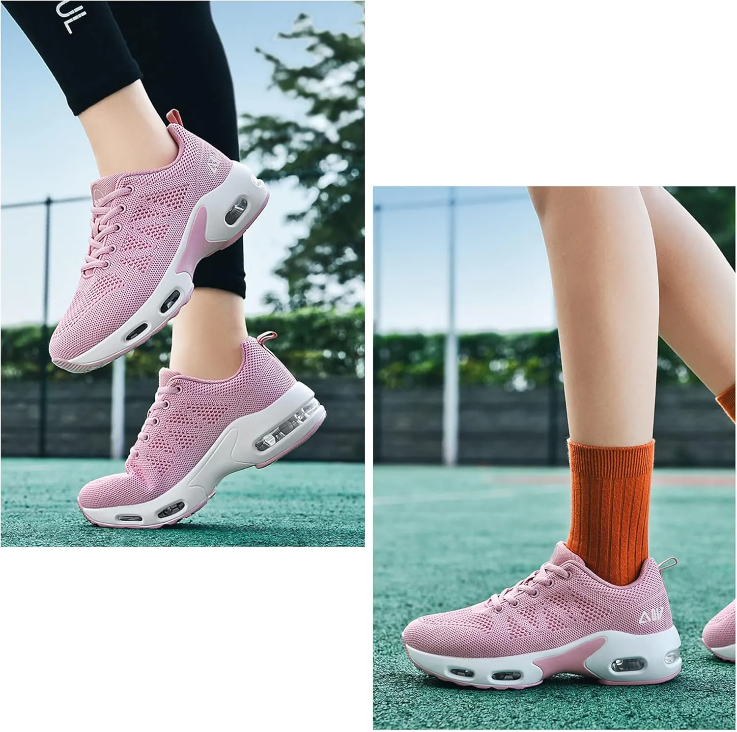 Womens Running Shoes Walking Tennis Gym Fashion Sneakers Athletic Casual Comfortable Breathable Jogging Shoe US Size 5.5-11
