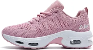 Womens Running Shoes Walking Tennis Gym Fashion Sneakers Athletic Casual Comfortable Breathable Jogging Shoe US Size 5.5-11