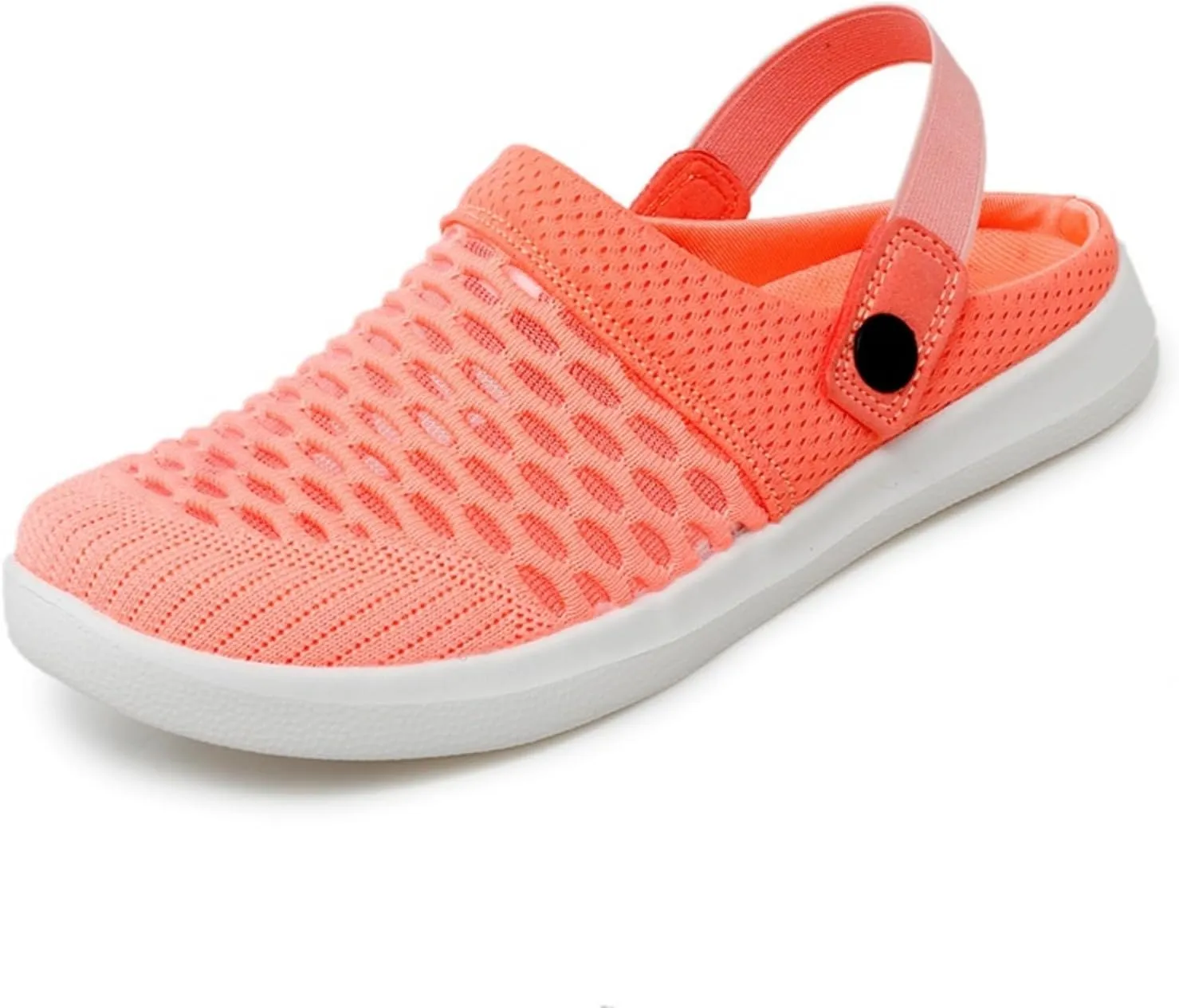 Women's Walking Shoes Knitted Breathable Clogs Lightweight Slip-On Mules Non-Slip Quick Drying Sandals Comfortable Garden Clogs Pool Water Shoe Hiking House Traveling Shoes Casual Beach Slippers
