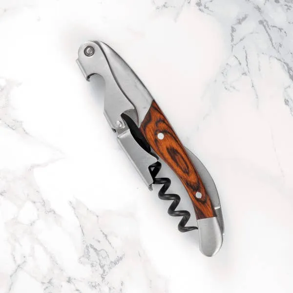 Wooden Double Hinged Corkscrew by Twine®