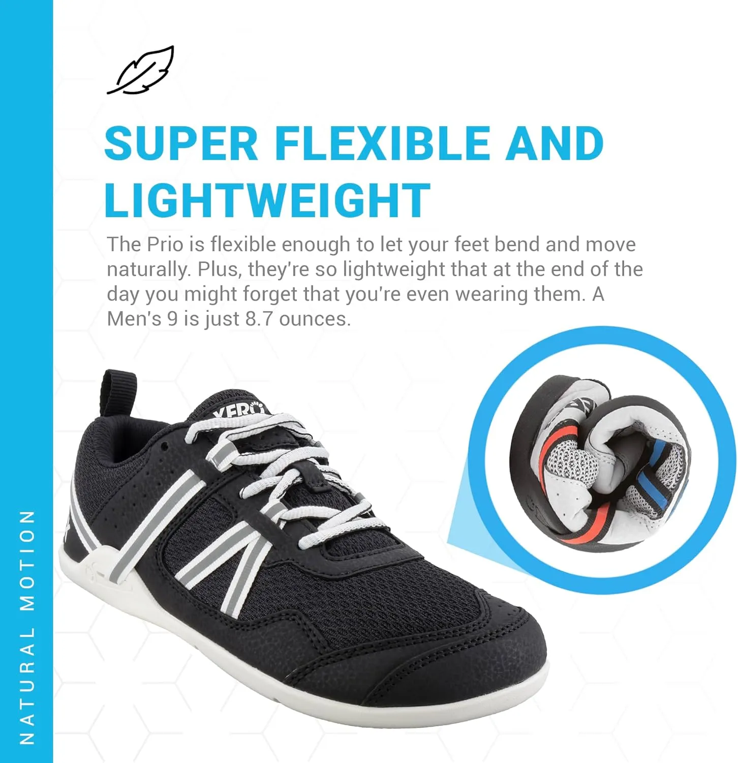 Xero Shoes Men’s Prio Barefoot Athletic Sneaker