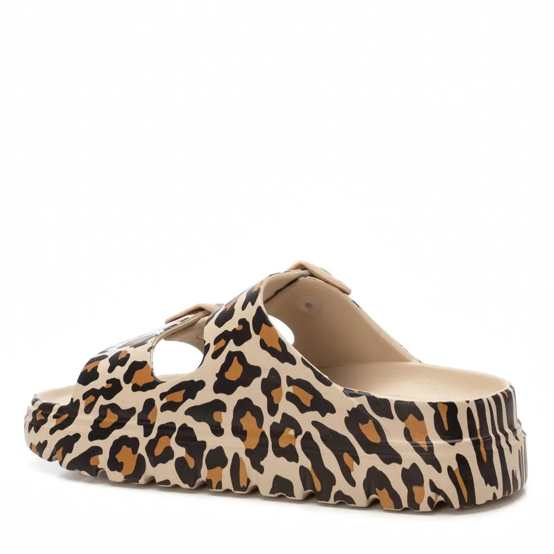XTI - 142550 DOUBLE STRAP MULE - LEOPARD