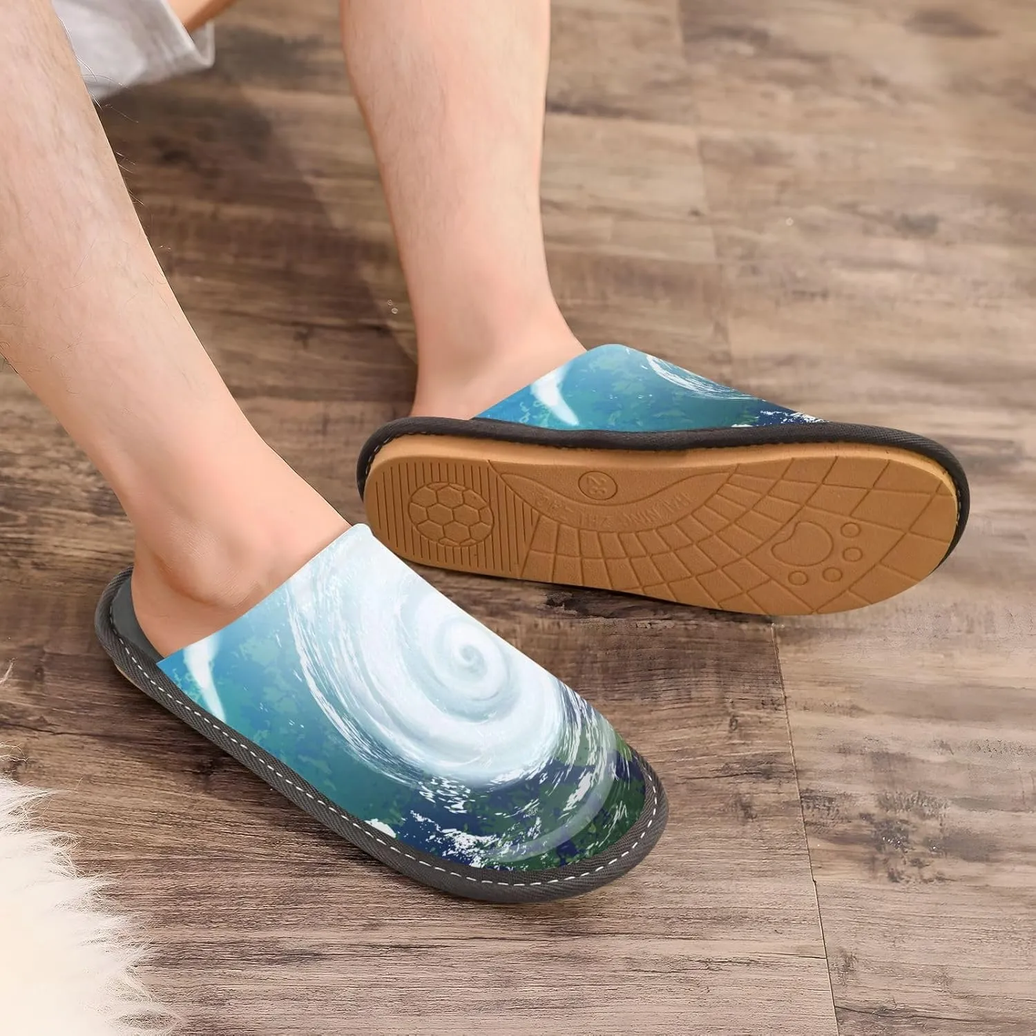Yuiboo Slipper For Women Soft Slippers For Women Indoor Memory Foam Fuzzy Slippers House Shoes For Woman Bed Slippers Typhoon